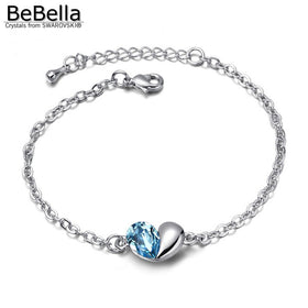 Heart Crystal Bracelet - Free Shipping