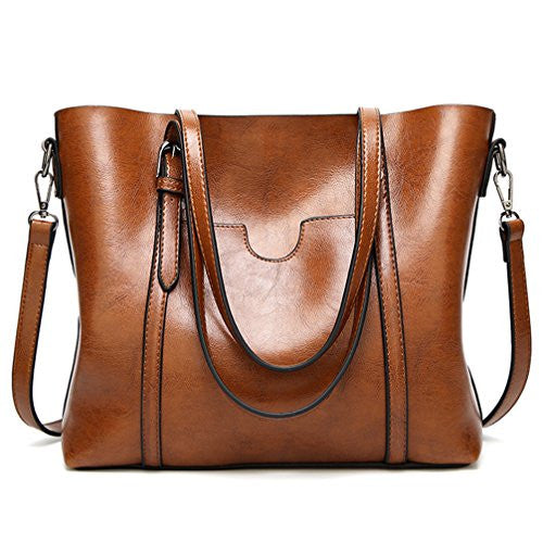 Women Top Handle Satchel Handbag - Free Shipping