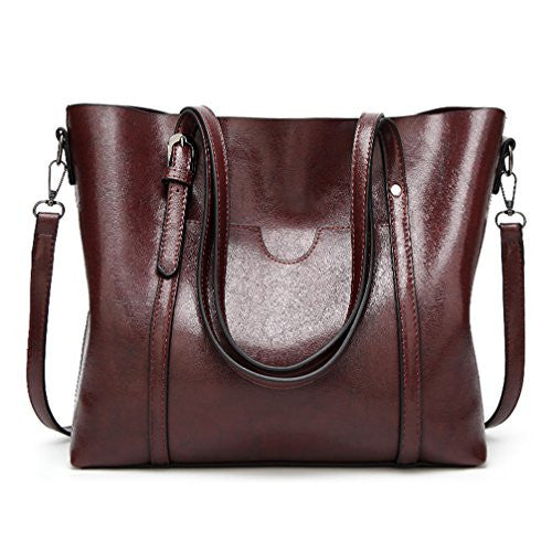 Women Top Handle Satchel Handbag - Free Shipping